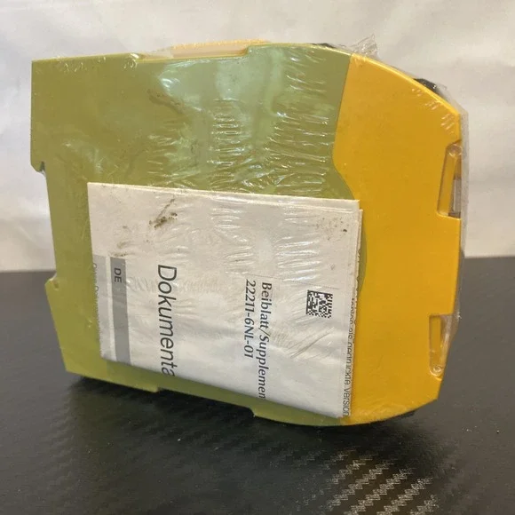 New In Box PILZ PNOZ 750134 s4 3 n/o 1 n/c Safety Relay 48-240VACDC